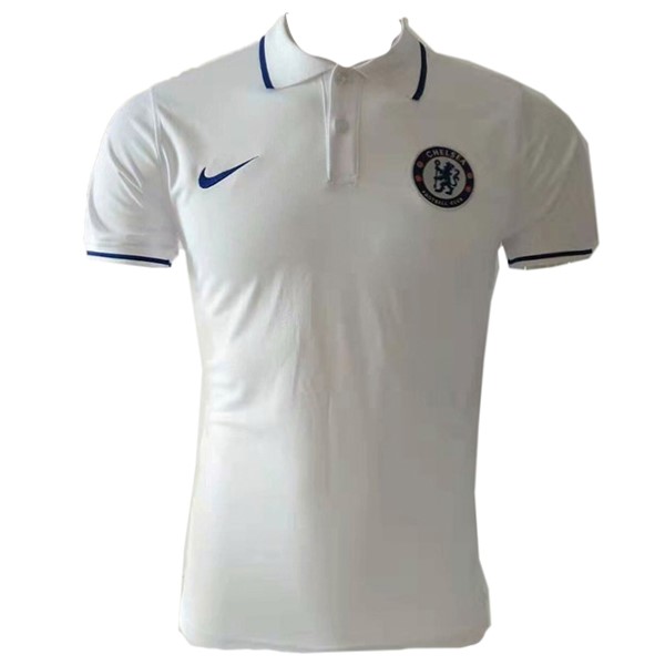 Polo Chelsea 2019 2020 Blanco